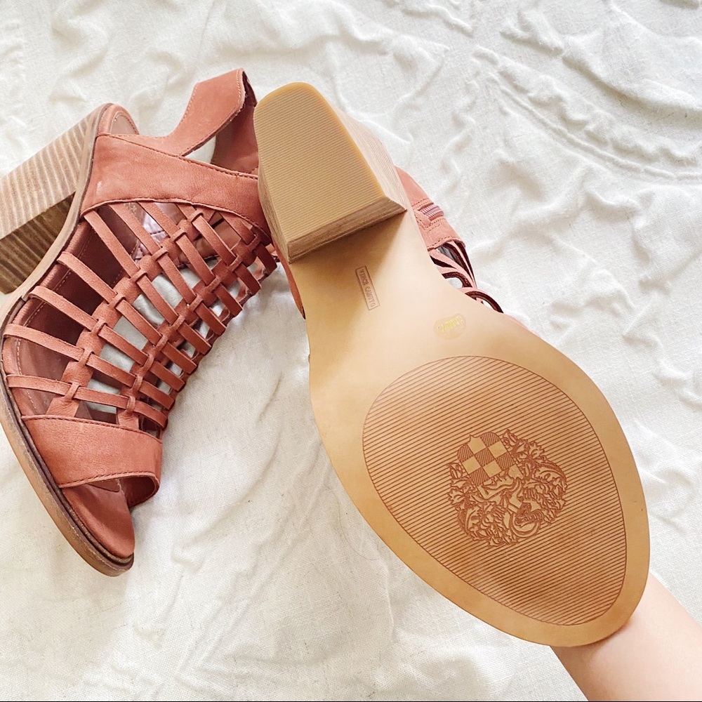 Vince Camuto Kessey Woven Leather Sandal NEW - Picture 6 of 10